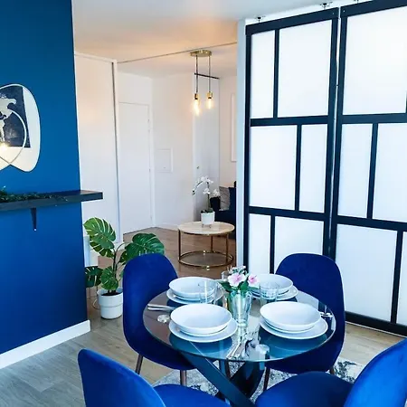 Appartamento L'Ecrin Bleu - Proche Paris Épinay-sur-Seine Esterno foto